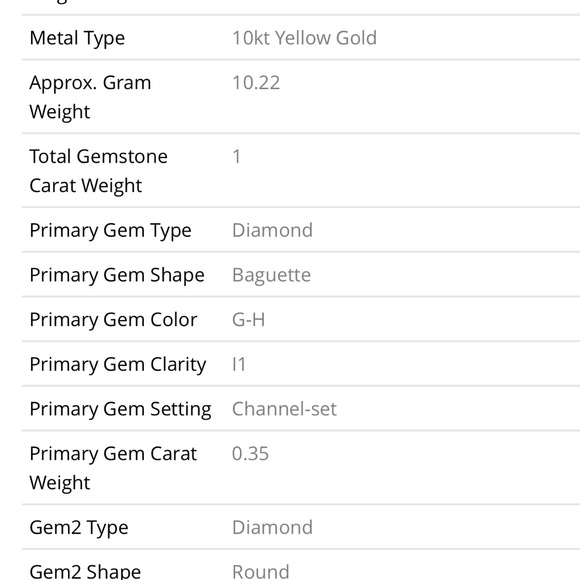 10k solid gold mens real diamond ring FREE POSH AUTHENTICATION + Free appraisal - Picture 4 of 5